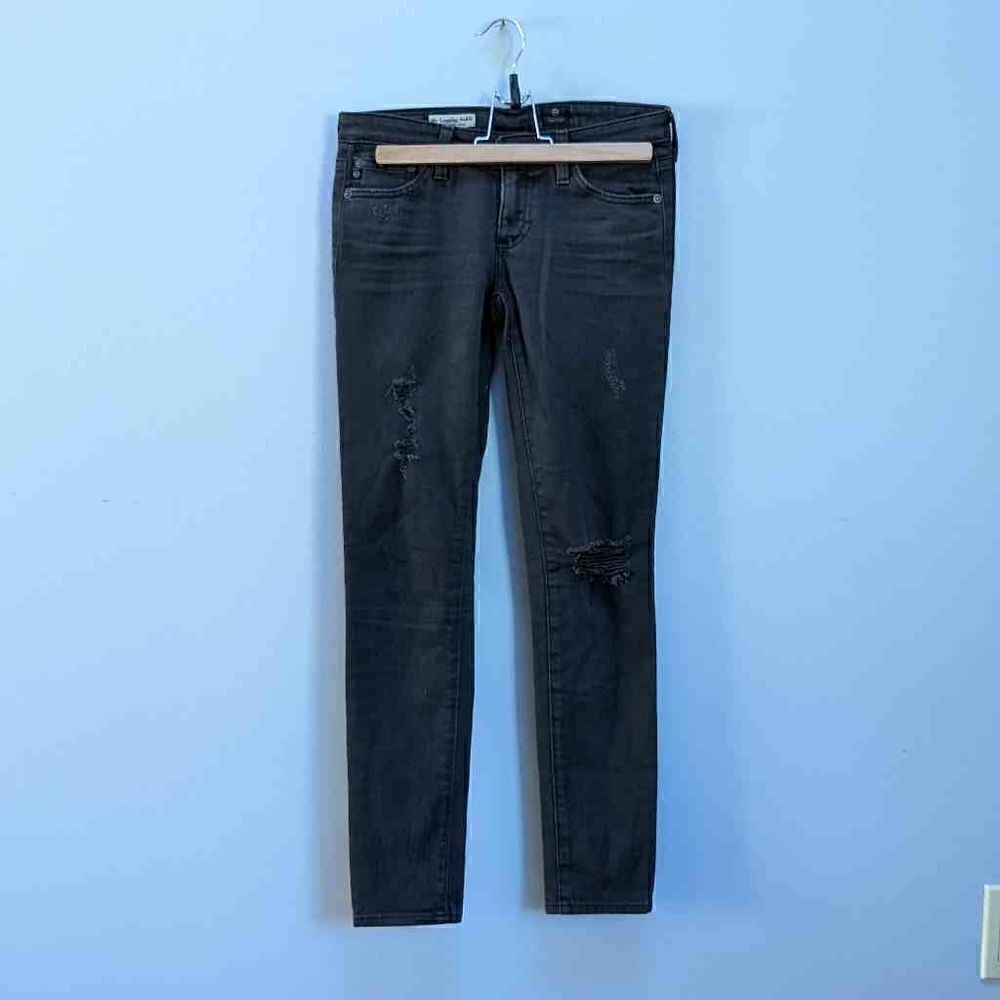 AG Jeans Black Leggings Jeans
